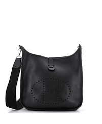 Pre-Owned HERMES Pm Evelyne Bag Gen Iii Clemence