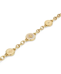 Olivia Burton Signature Charms Gold Tone Bracelet