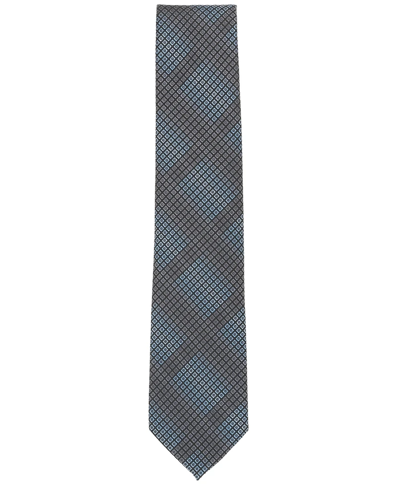Perry Ellis Men's Barbet Classic Geometric Tie