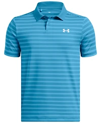 Under Armour Big Boys Performance Stripe Polo Shirt