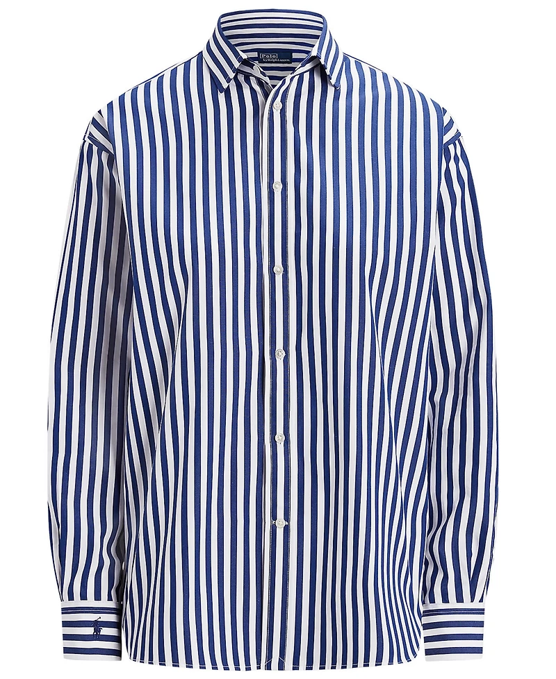 Polo Ralph Lauren Women's Relaxed-Fit Striped Cotton Shirt