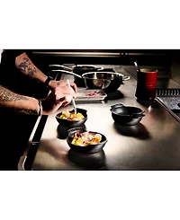 Le Creuset Enameled Cast Iron Mini Round Braiser, Set of 4