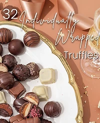 Bonnie & Pop Chocolate Truffle Gift Tin, 2.3 lbs