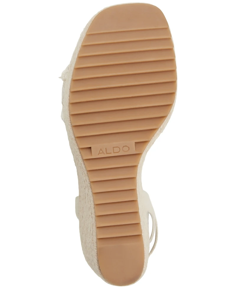 Aldo Women's Aberitram Two-Piece Espadrille Wedge Sandals