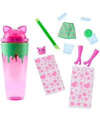 Barbie Pop Reveal Shakes Series Doll & Accessories Set, Scented Cute Kitten Fashion Doll