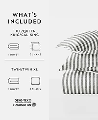 ienjoy Home Tranquil Sleep Patterned Duvet Cover Set
