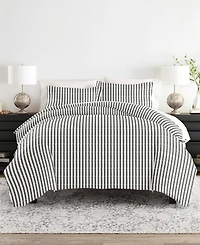 ienjoy Home Tranquil Sleep Patterned Duvet Cover Set, Full/Queen