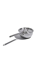 Heritage Steel X Eater 5-Ply Stainless Steel 2-Qt. Saucier with Lid