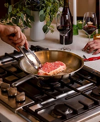 Heritage Steel X Eater 5-Ply Stainless Steel, 10.5" Fry Pan