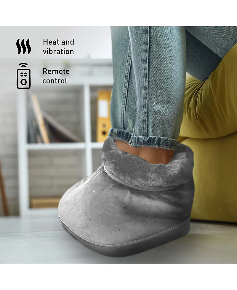 Pursonic Total Relaxation Pair: Heated Foot Spa & Adjustable Chair Cushion