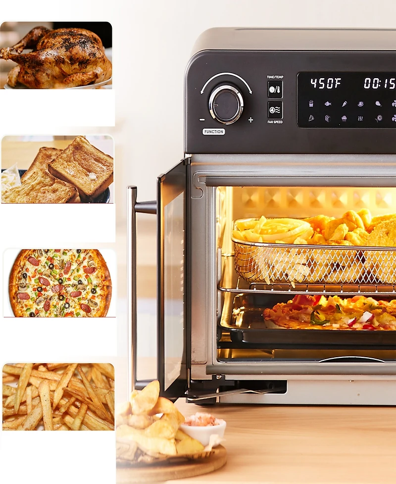 Elite Cuisine 23 Liter French Door Air Fryer Oven EAF9202