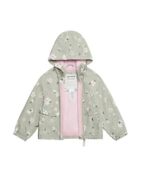 Carter s Girl Light Weight Floral Printed Windbreaker