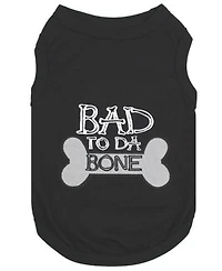 Parisian Pet Bad To Da Bone Dog T Shirt