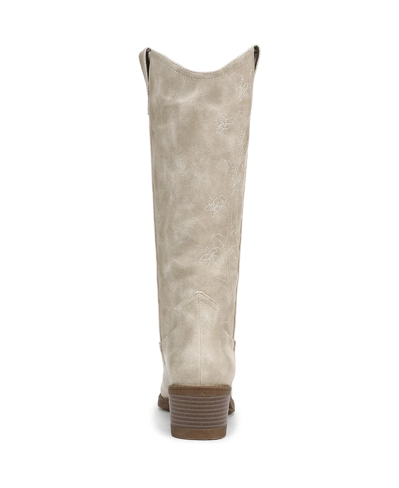 Blowfish Malibu Women's Radio Almond Toe Knee High Western Boots