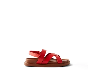 Cotton On Girls Little/Big Blair Multi Strap Sandal