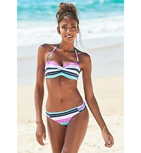 Lascana Women's Print Classic Bikini Swimsuit Bottom