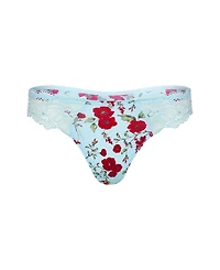 Aleena Women's Plus-Size Thong Panty