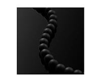 Vincero Men's 8mm Bead Bracelet Stainless Steel with Push Clasp