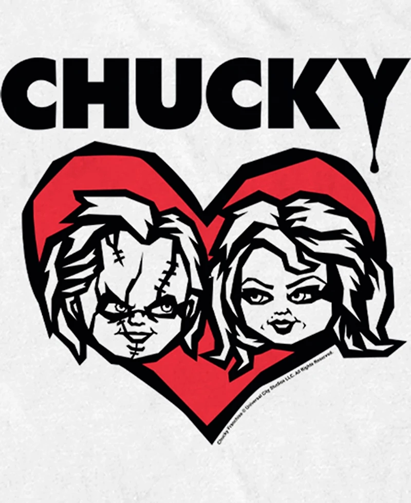 Fifth Sun Men's Chucky Heart Short Sleeve T-Shirt