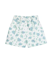 Hope & Henry Toddler Girls Pull-On Cinched Waist Linen Short