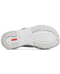 Rockport Women's Qwyn Slip-On Strappy Casual Wedge Sandals