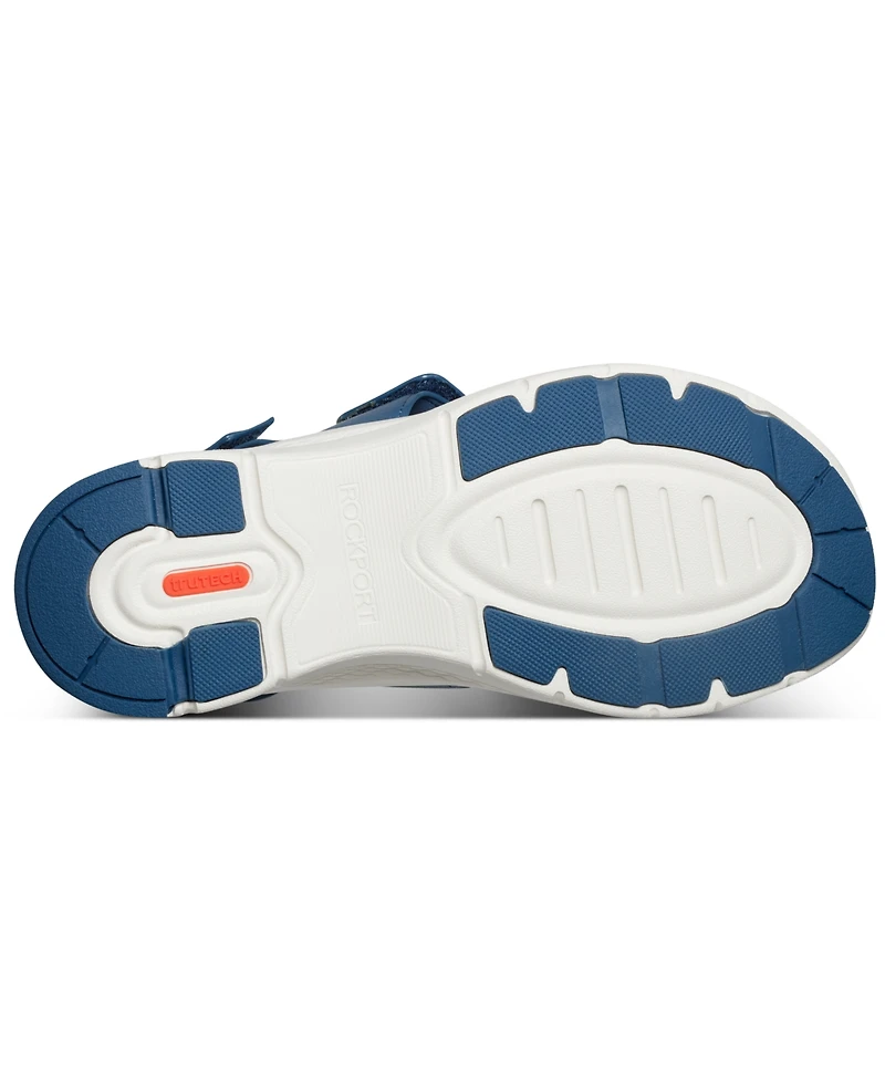 Rockport Women's Qwera Open Toe Strappy Casual Wedge Sandals