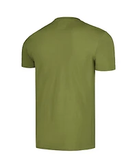 American Needle Men's Olive Bronco Brass Tacks T-Shirt