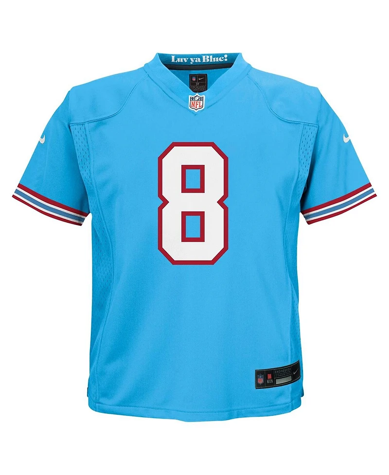 Nike Preschool Will Levis Light Blue Tennessee Titans Alternate Player Game Jersey