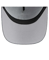 New Era Men's Black San Diego Padres 9FORTY A-Frame Trucker Adjustable Hat