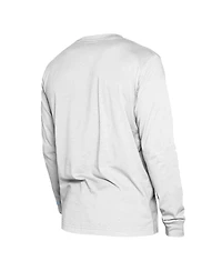 New Era Men's White Miami Heat 2024/25 City Edition Long Sleeve T-Shirt
