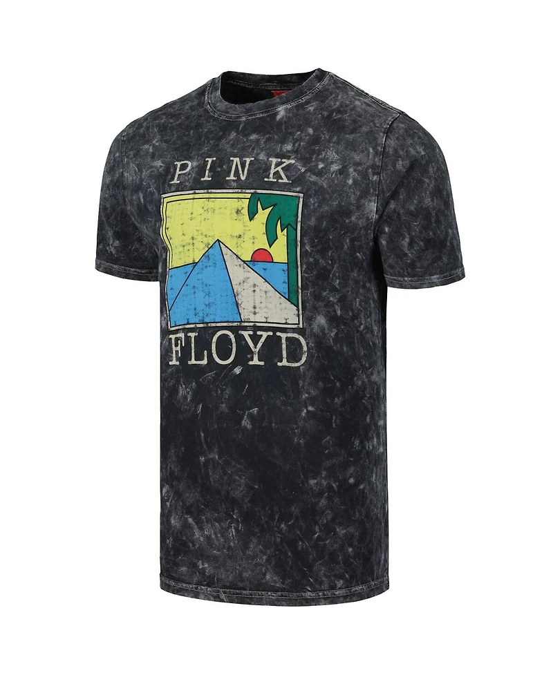 American Needle Men's and Women's Black Pink Floyd Mineral T-Shirt