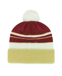 '47 Brand Big Boys and Girls Garnet Florida State Seminoles Peewee Cuffed Knit Hat with Pom