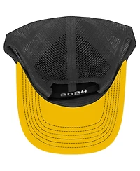 Team Penske Men's Checkered Flag Sports Black Joey Logano 2024 Nascar Cup Series Champion Trophy Adjustable Hat