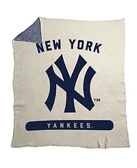 Logo Brands New York Yankees 50" x 60" Luxe Dreams Throw Blanket
