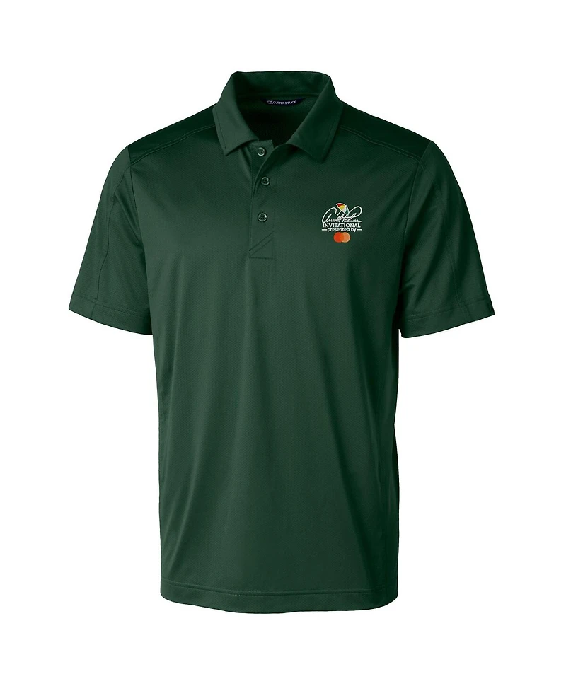 Cutter & Buck Men's Hunter Green Arnold Palmer Invitational Prospect Textured Stretch Polo