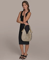Donna Karan New York Baldwin Mini Metallic Shoulder Bag