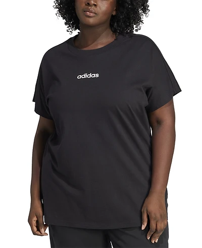 adidas Plus Cotton The Essentials Crewneck T-Shirt