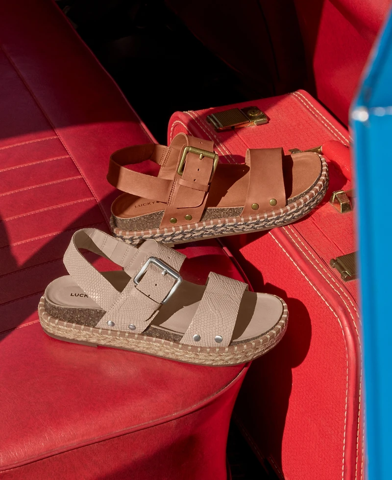 Lucky Brand Women's Umora Espadrille Flatform Sandals