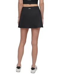 Dkny Sport Women's Balance Solid-Color Pleated Skort