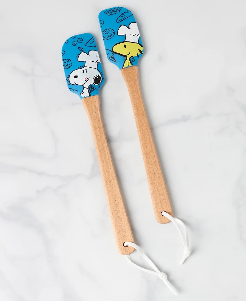 Lenox Chef Snoopy Kitchen Spatulas, Set of 2, Blue