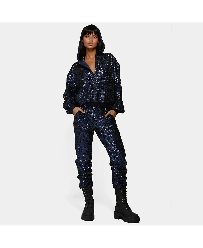 Bebe Women's Bebe X Ciara Sequin Jogger