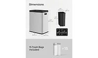 Songmics Home Trash Can