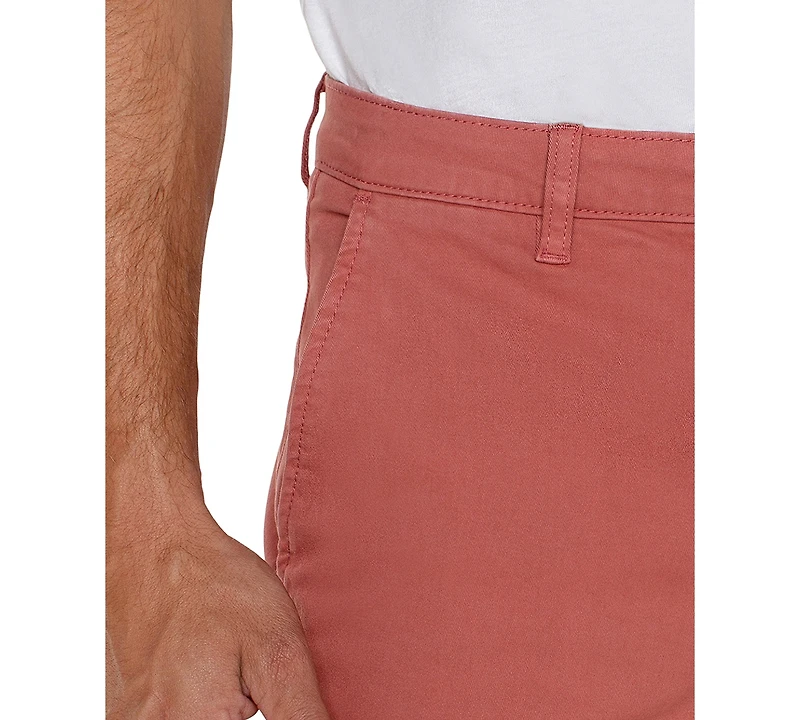 Liverpool Los Angeles Men's Modern Fit 9.5" Twill Shorts