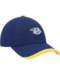 Fanatics Men's Navy/Gold Nashville Predators Authentic Pro Rink Pinnacle Adjustable Hat
