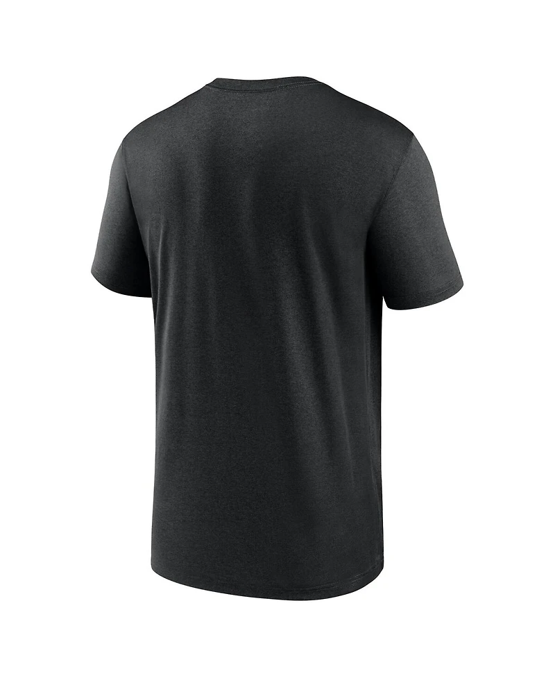Nike Men's Black Philadelphia Eagles 2024 Nfc Champions Legend T-Shirt
