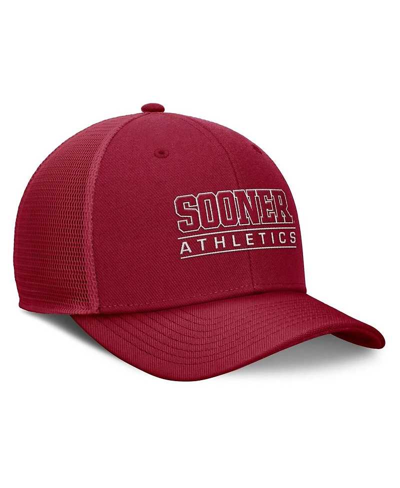 Jordan Men's Crimson Oklahoma Sooners Rise Adjustable Hat