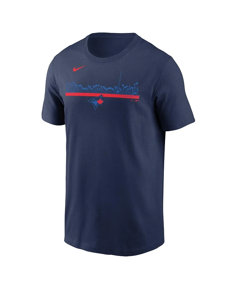 Nike Men's Navy Toronto Blue Jays 2-Hit Speed City Connect T-Shirt