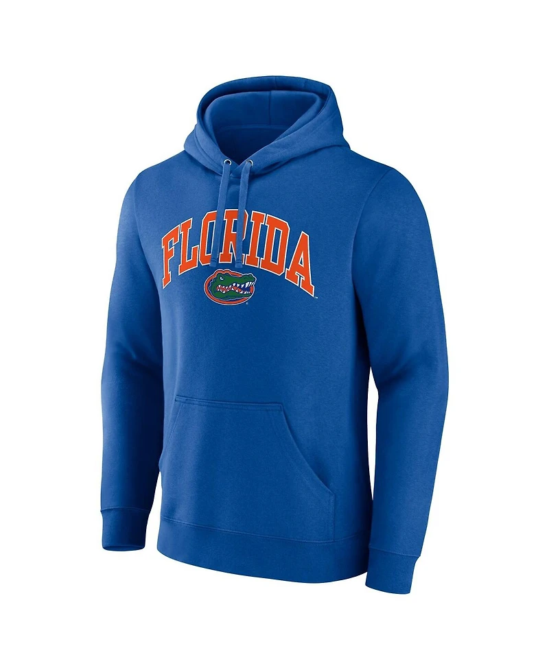 Fanatics Men's Royal Florida Gators Arched Logo Pullover Hoodie
