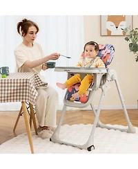 Gouun 3-In-1 Convertible Baby High Chair for