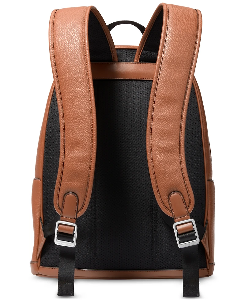 Michael Kors Men's Malone Leather Logo Backpack